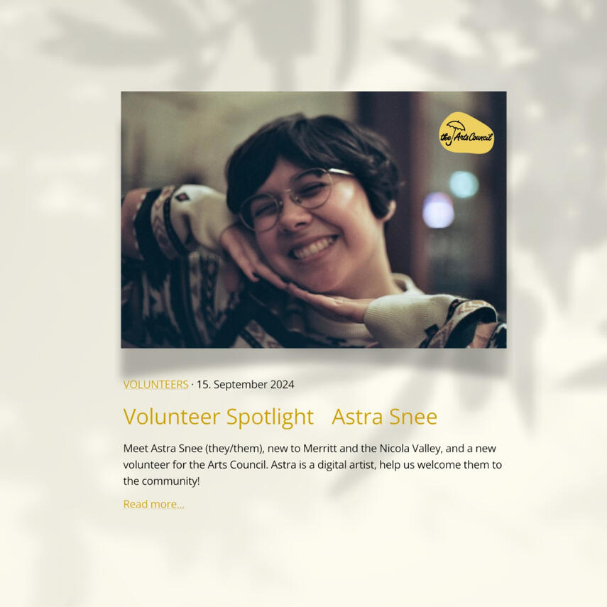 NVCAC: Volunteer Spotlight